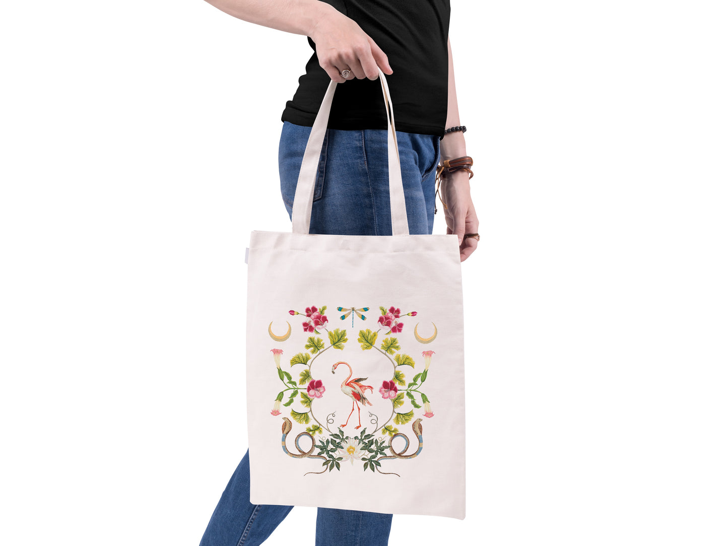 Free-Spirited Flamingo - Tote Bag