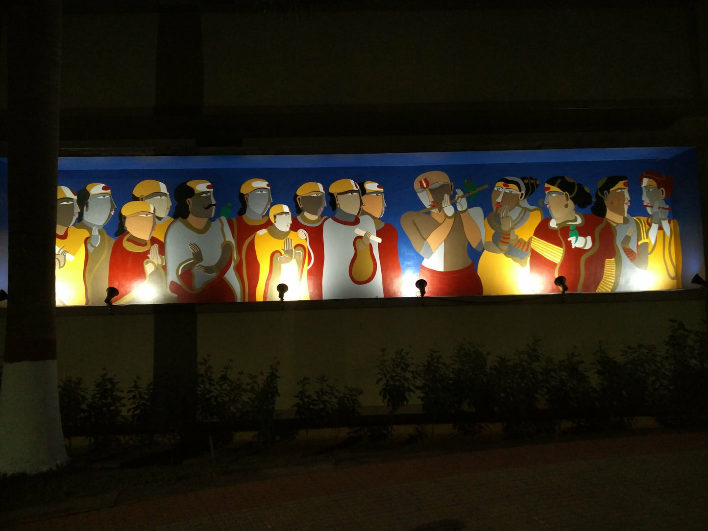 School Murals - GMR Public School, Razam, Andra Pradesh