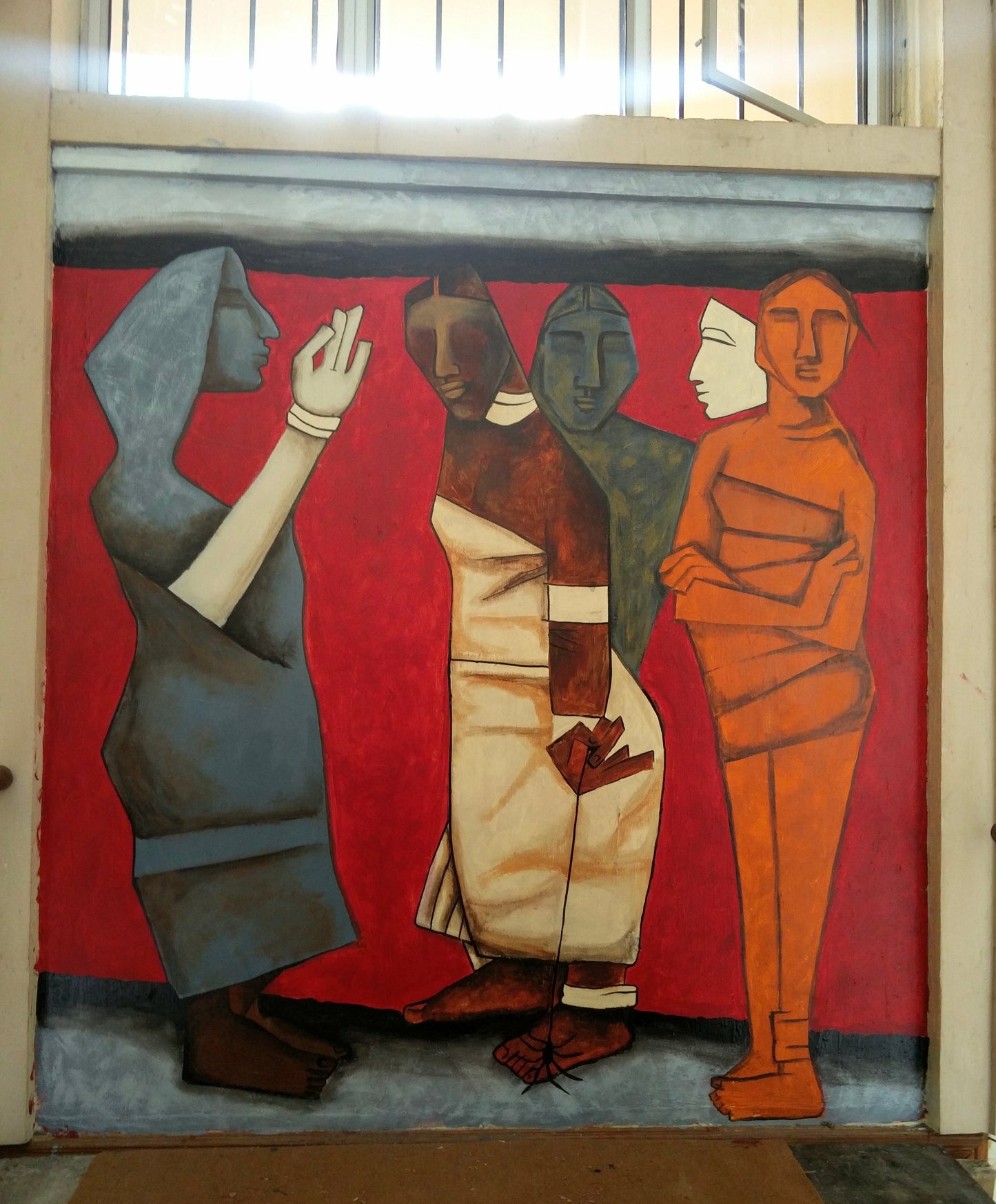 School Murals - GMR Public School, Razam, Andra Pradesh