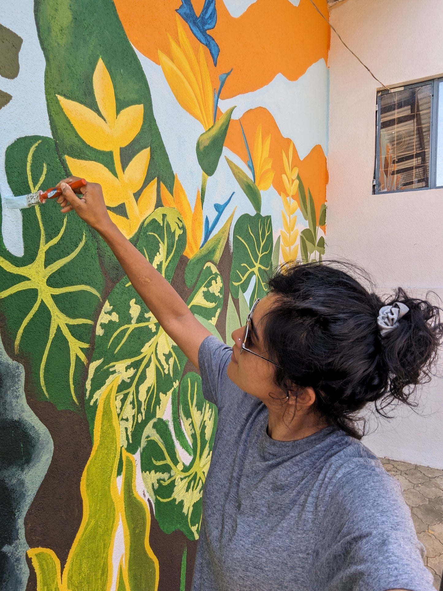 Outdoor Murals - Swasya Living , Sakleshpur