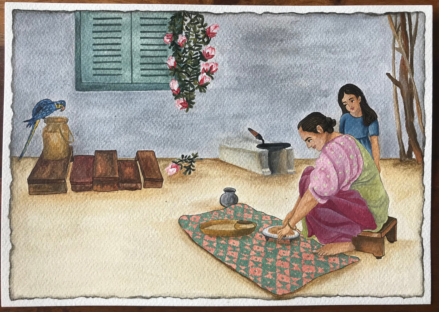 Vernacular Furniture Illustrations - CEPT University, Ahmedabad