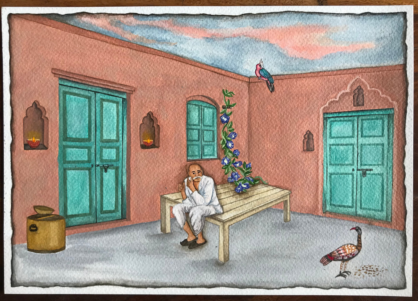 Vernacular Furniture Illustrations - CEPT University, Ahmedabad