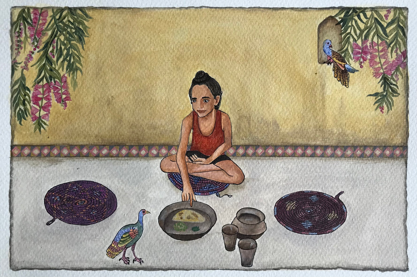 Vernacular Furniture Illustrations - CEPT University, Ahmedabad