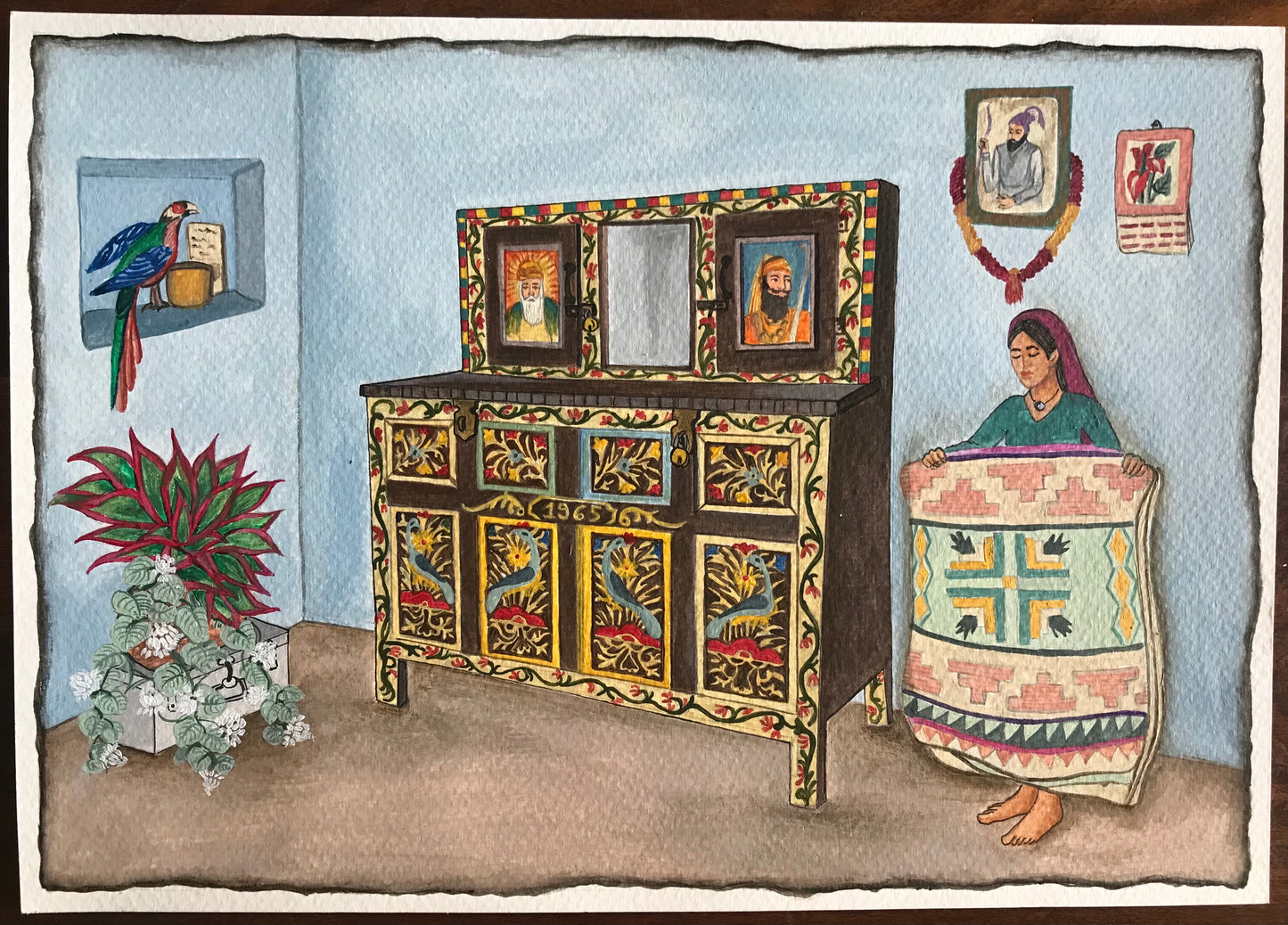 Vernacular Furniture Illustrations - CEPT University, Ahmedabad