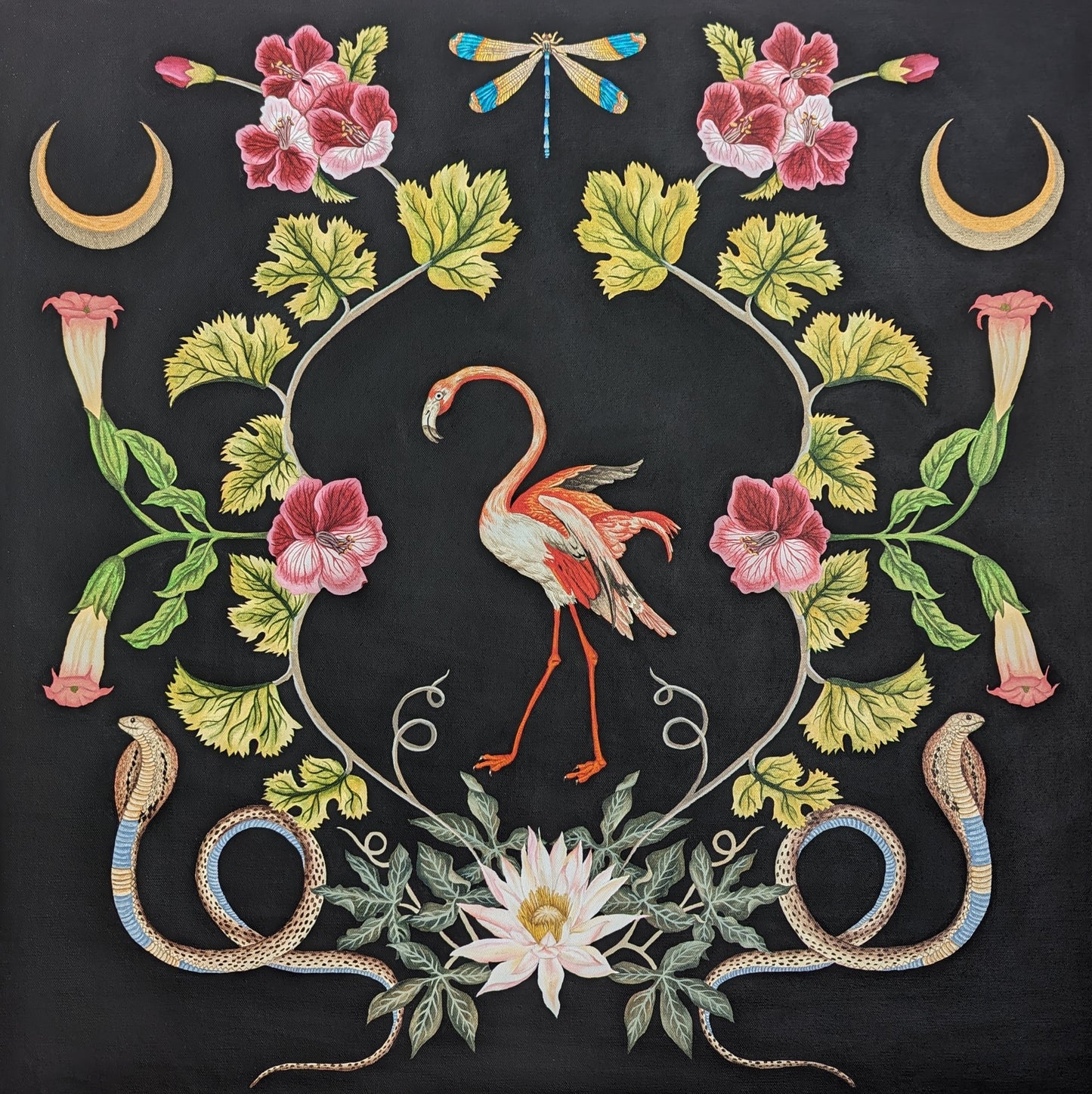 Free-Spirited Flamingo - Tote Bag
