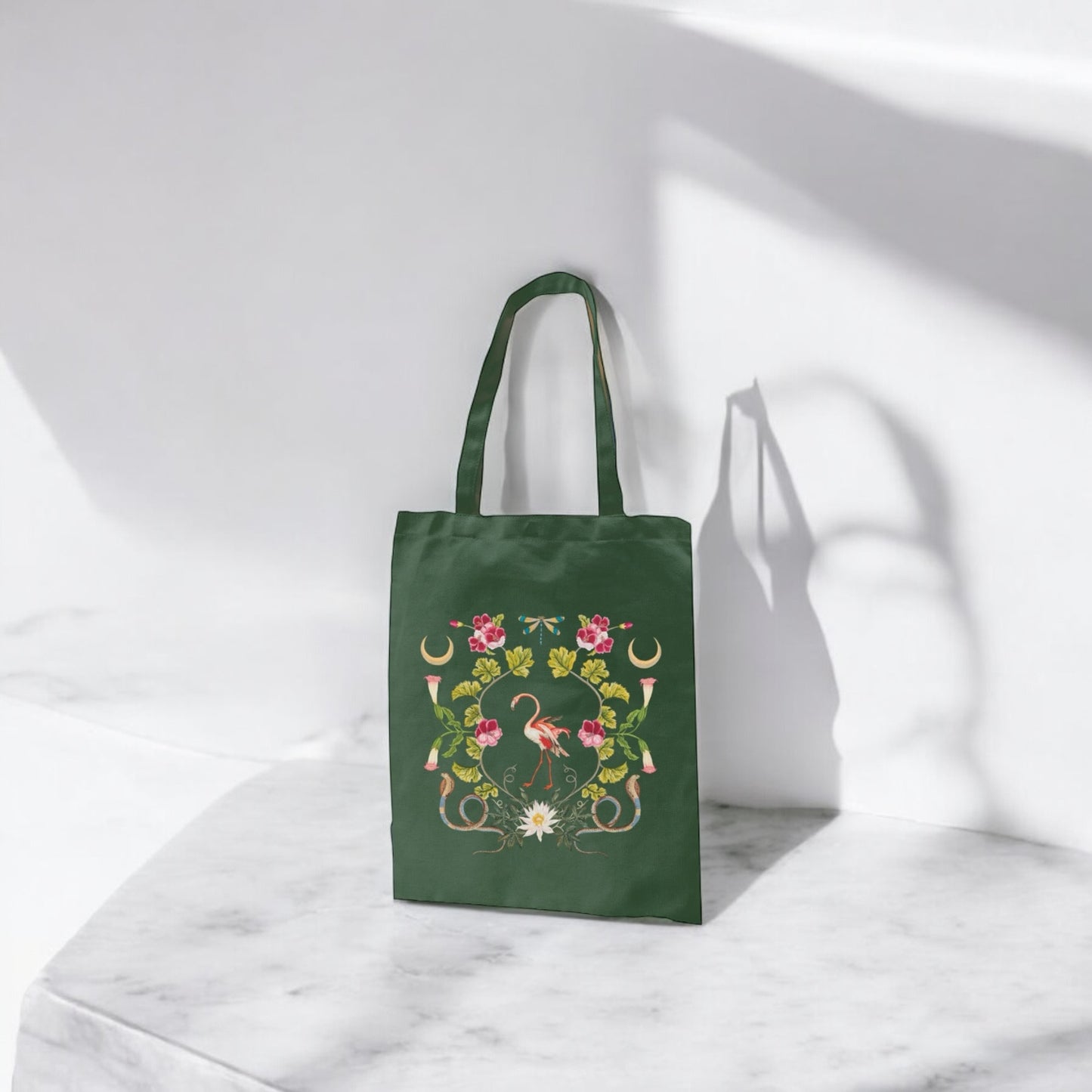 Free-Spirited Flamingo - Tote Bag