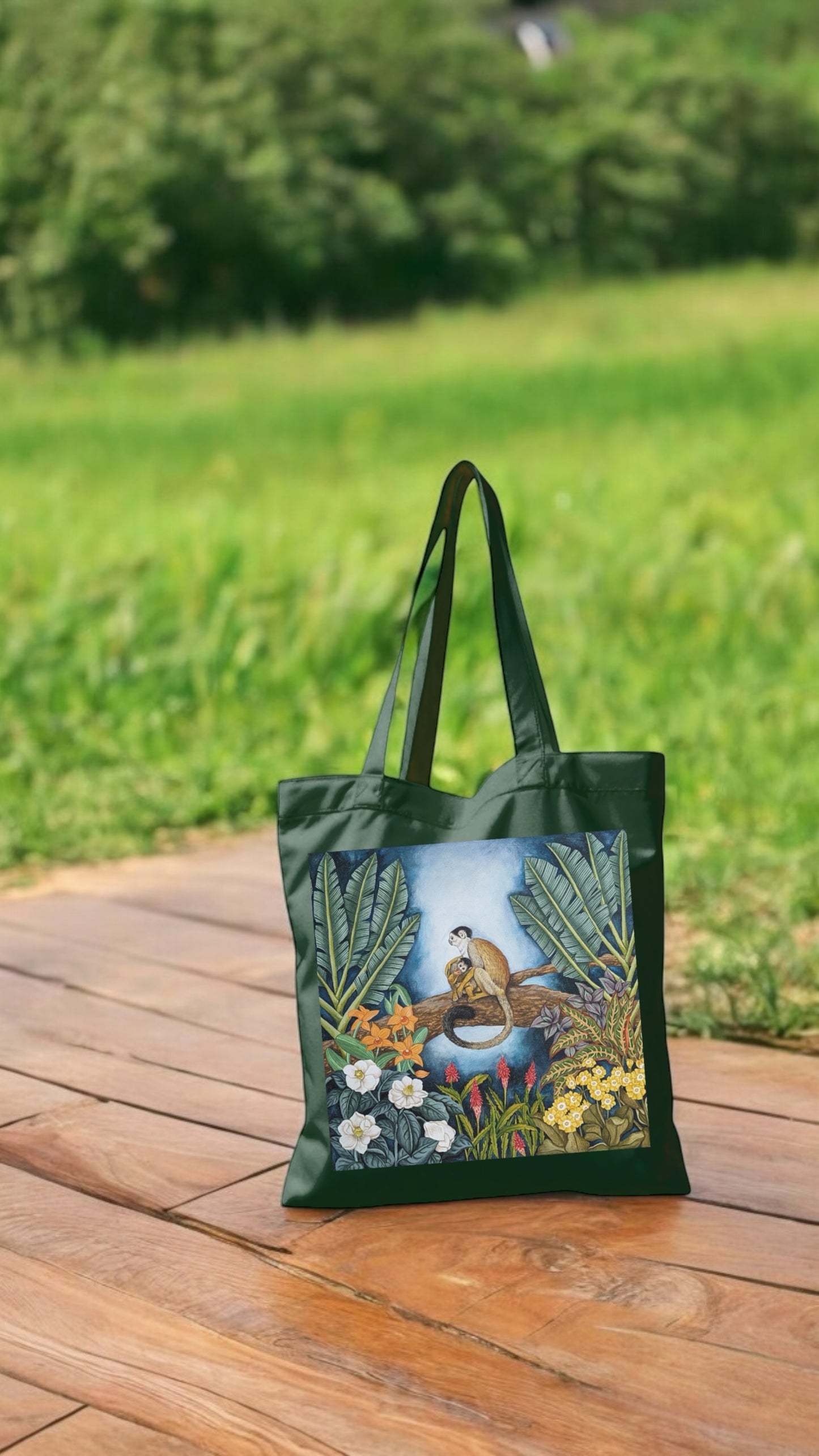 Squirrel Monkey - Tote Bag