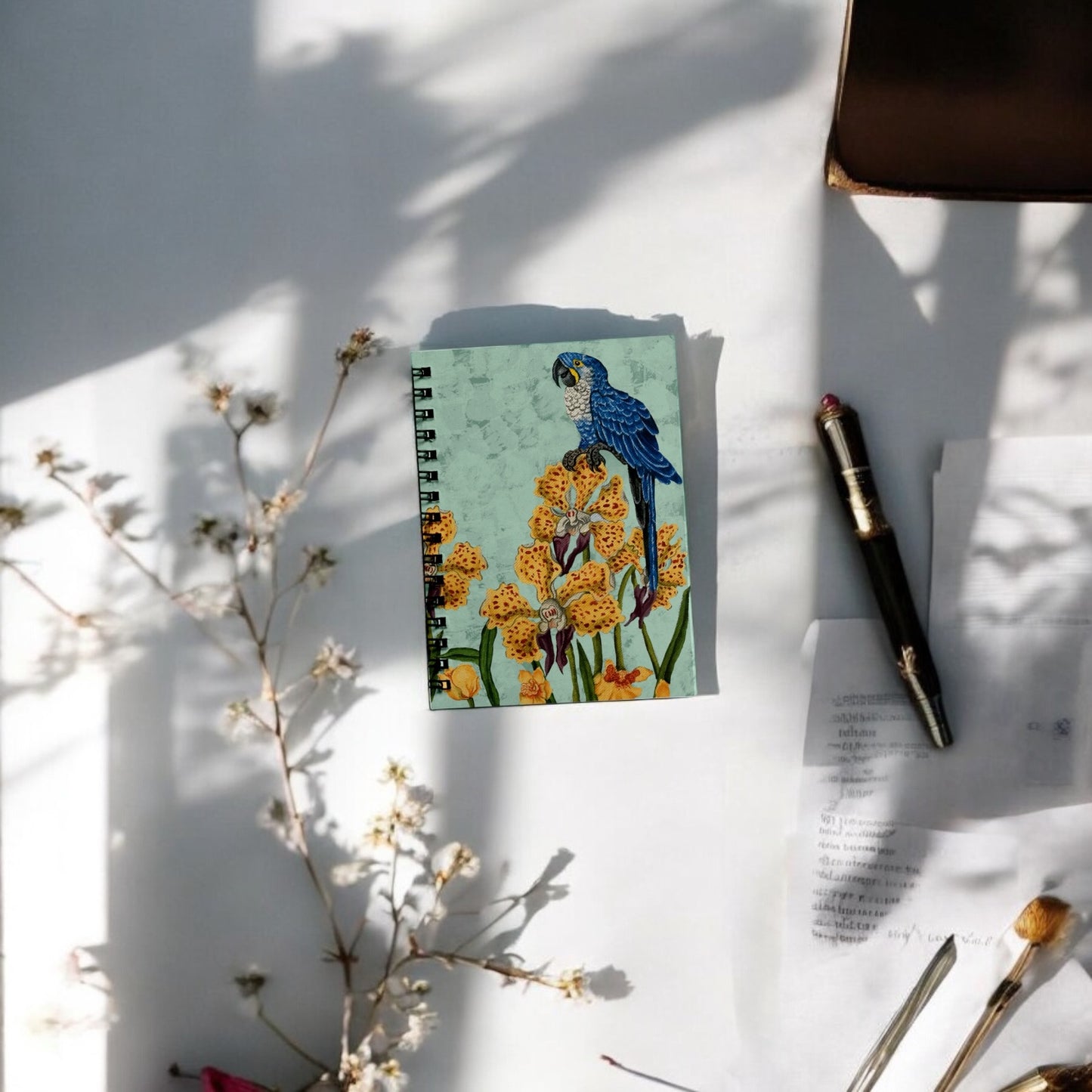 ‘Blue Macaw’ Notebook
