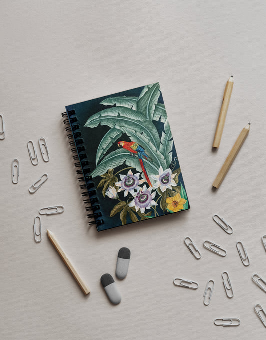 ‘Red Macaw’ Notebook