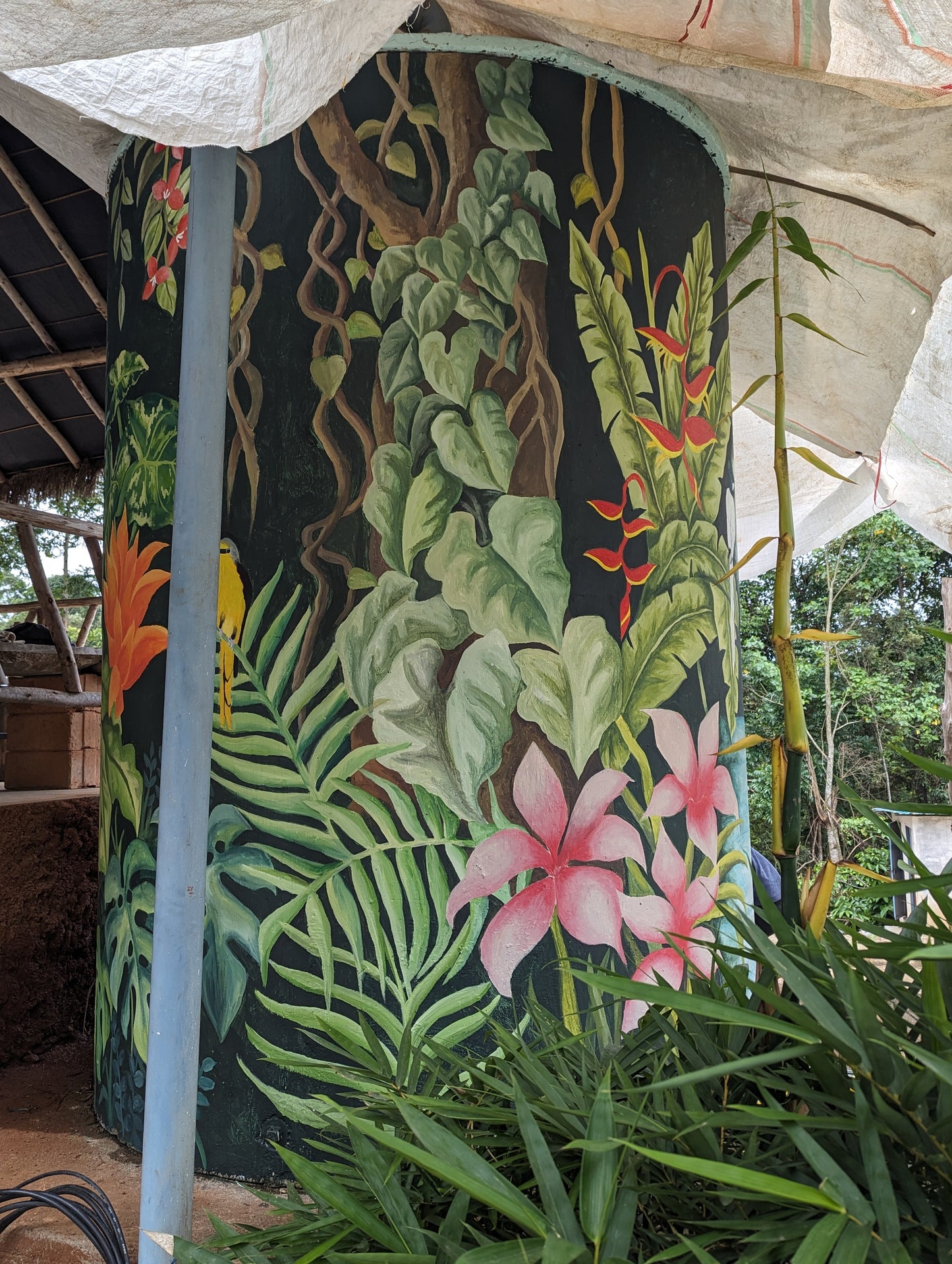 Outdoor Murals - Swasya Living , Sakleshpur