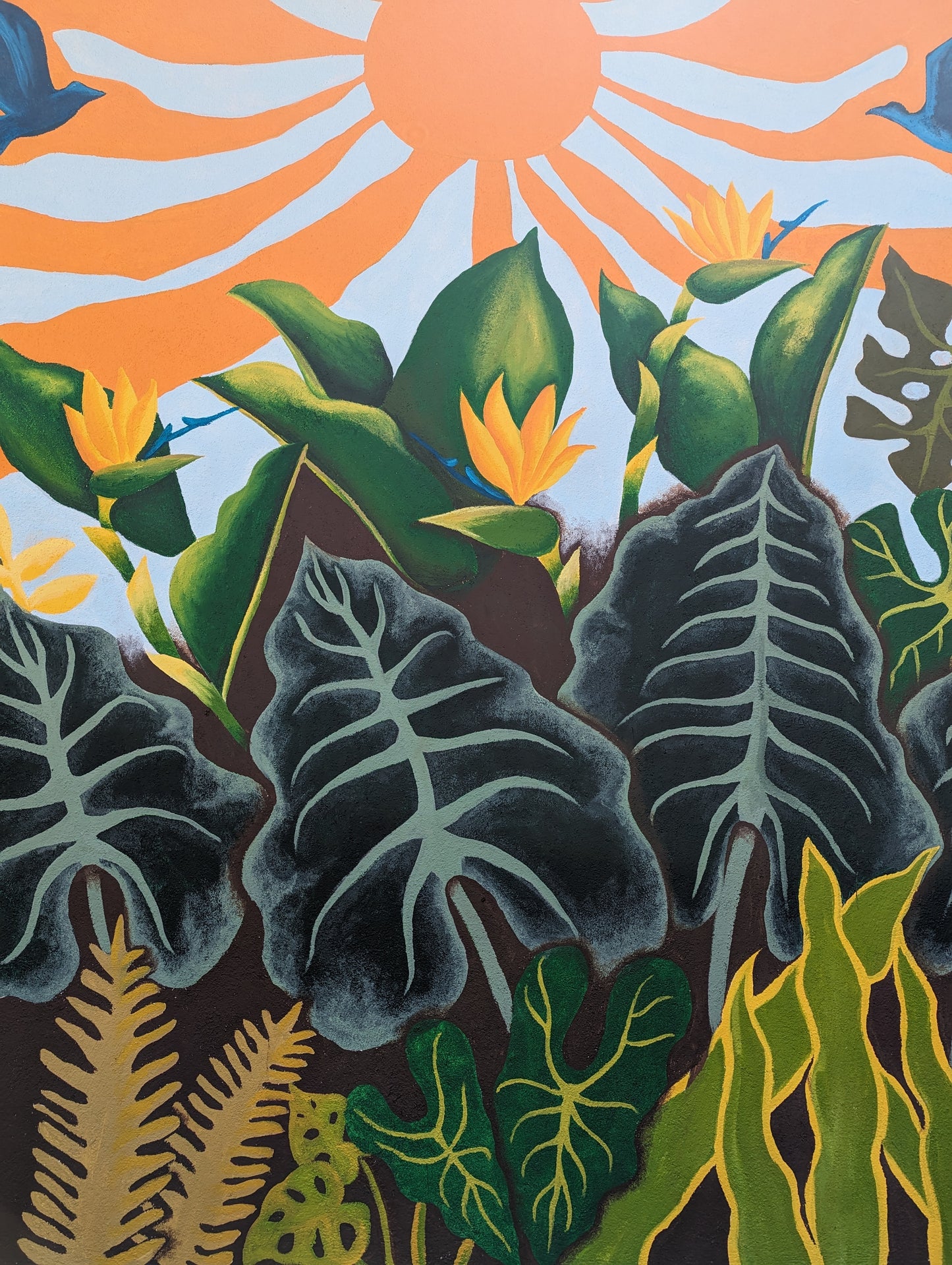 Outdoor Murals - Swasya Living , Sakleshpur