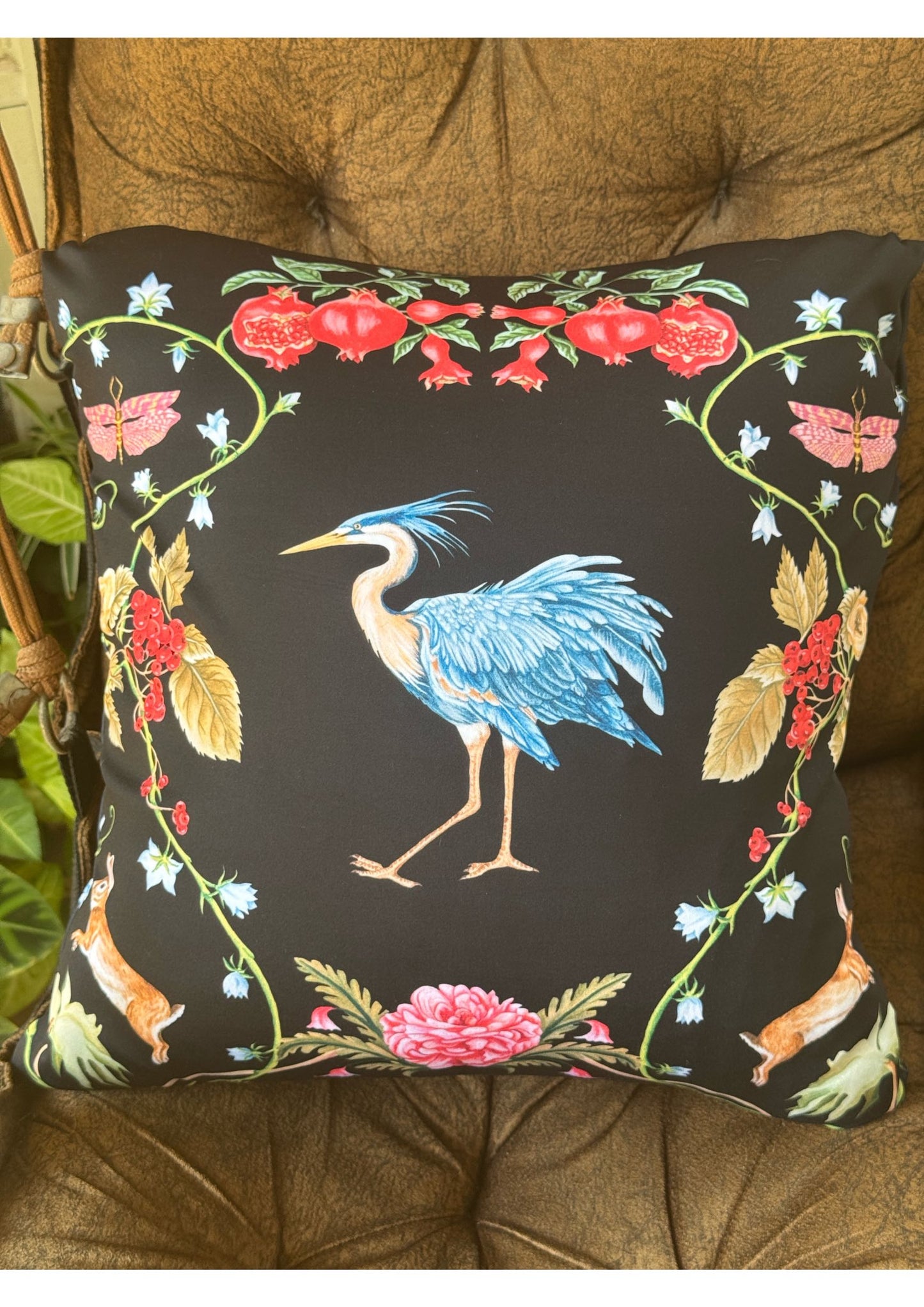 Wild Whimsy Cushion Cover - (16 x 16 inches)