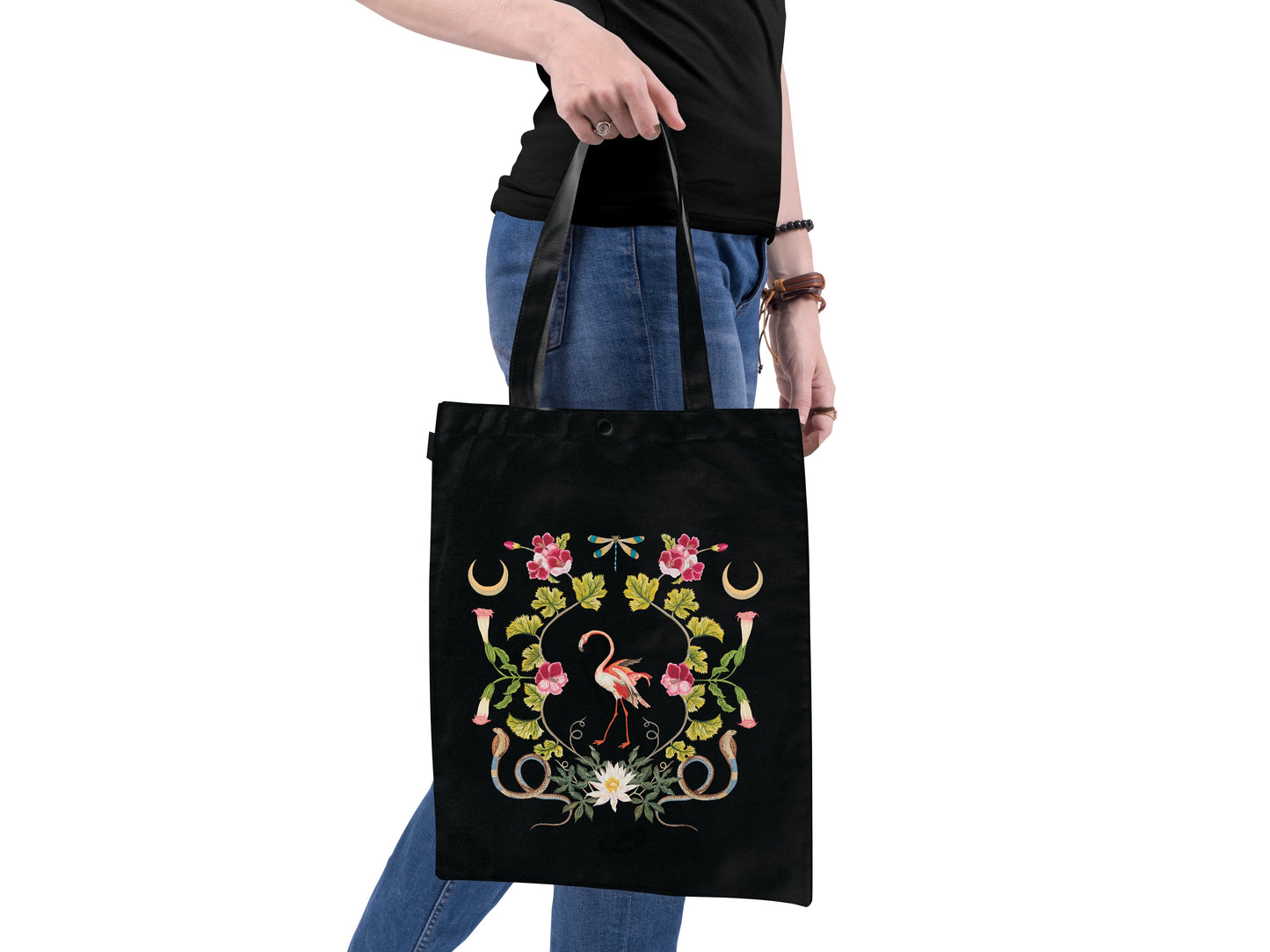 Free-Spirited Flamingo - Tote Bag
