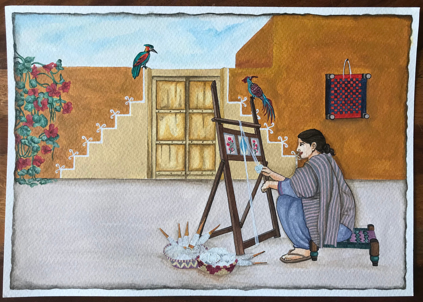 Vernacular Furniture Illustrations - CEPT University, Ahmedabad