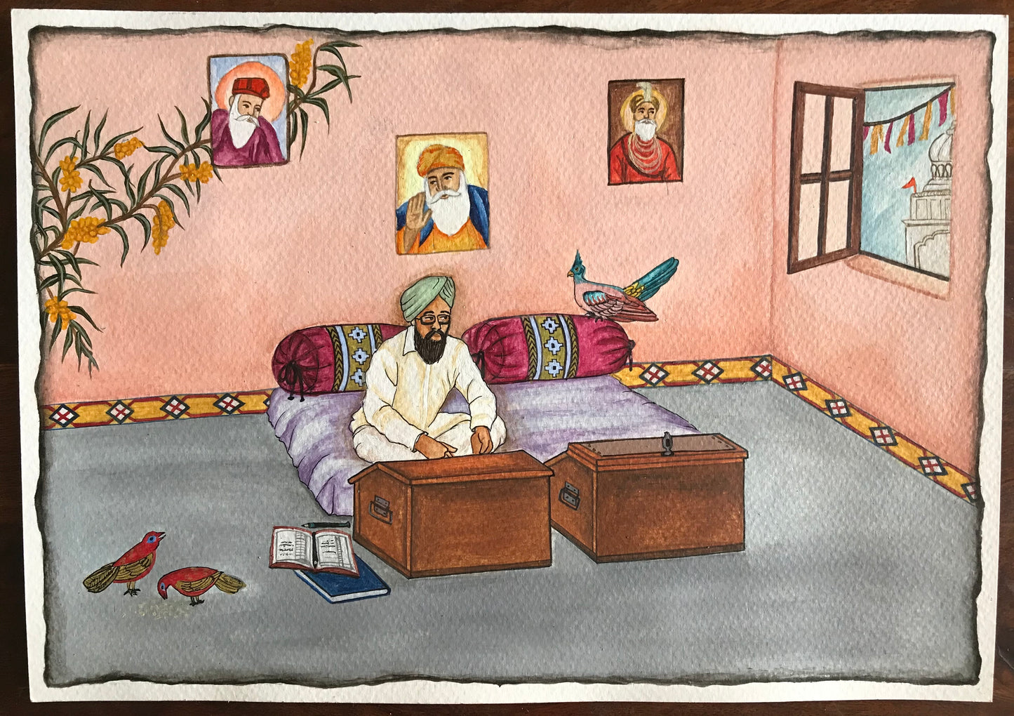 Vernacular Furniture Illustrations - CEPT University, Ahmedabad