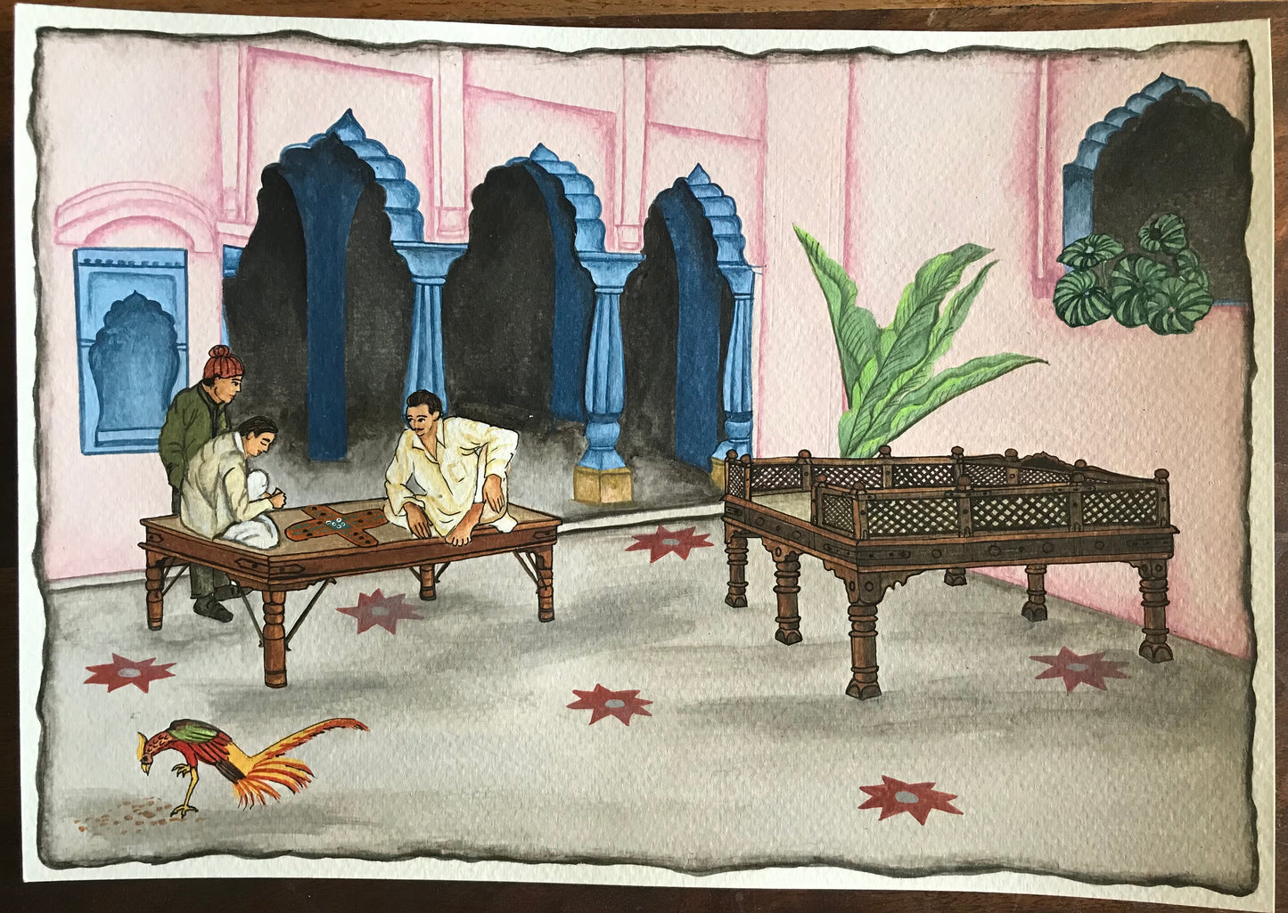 Vernacular Furniture Illustrations - CEPT University, Ahmedabad