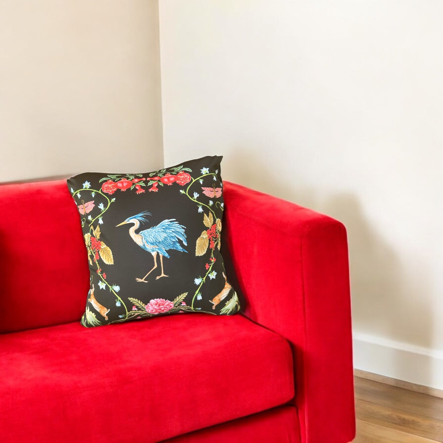 Wild Whimsy Cushion Cover - (16 x 16 inches)